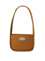 韓國EMIS - MINI WAPPEN SUEDE SHOULDER BAG-BROWN