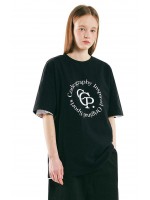 韓國CODEGRAPHY - CIRCLE LOGO T-SHIRT_black
