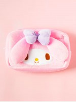 韓國 DAISO - 我的旋律 臉型絨毛袋♡MY MELODY