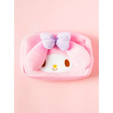 韓國 DAISO - 我的旋律 臉型絨毛袋♡MY MELODY