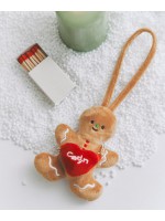 韓國CARLYN - [23FW] Gingerbread Bag Charm 薑餅人飾物 （可以作包包掛鉤飾物 )