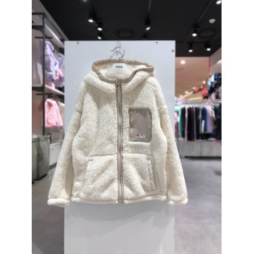 韓國FILA KIDS Pocket Boa Fleece (奶油色)