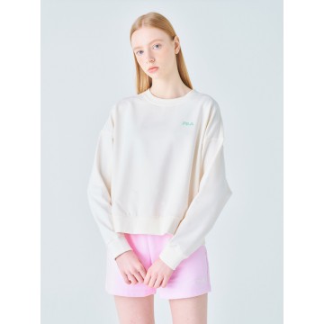 韓國FILA - Sports Comfort Fit Sweatshirt (VANILLA)