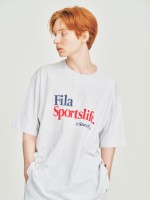 韓國FILA - Sportslife Short Sleeve T-shirt (MELANGE GRAY)