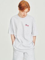 韓國FILA - Sportslife Small Logo Short Sleeve T-shirt (MELANGE GRAY) 