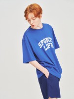 韓國FILA - Sportslife Arch Logo Short Sleeve T-shirt (BLUE) 