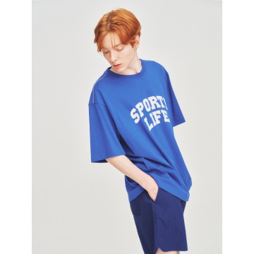 韓國FILA - Sportslife Arch Logo Short Sleeve T-shirt (BLUE) 