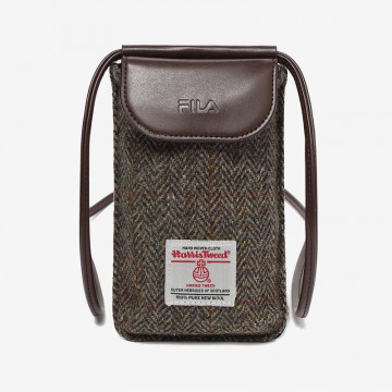 韓國FILA x Harris Tweed Phone Mini Bag (米色)