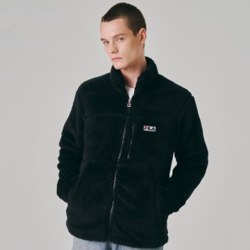 韓國FILA Uni Stan Neck Silky Boa Fleece (Black)