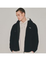 韓國FILA Uni Basic Soft Hoodie Boa Fleece (Black)