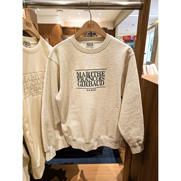 韓國直送 MFG - CLASSIC LOGO EMBROIDERY SWEATSHIRT (BRUSHED)