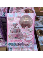 韓國直送 - 韓國 SANRIO DIY 奶油膠心情燈光首飾盒裝飾套裝  (MY MELODY)