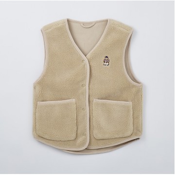 韓國直送 SPAO - (Woody) Dumble Vest_BEIGE