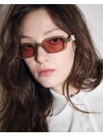 韓國 Mardi Mercredi - [預購17/06依序出貨] SQUARE SUNGLASSES M.O-002_KHAKI