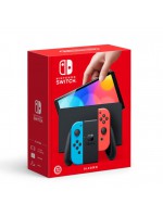 NINTENDO 任天堂Switch (OLED 款式) (左) 電光藍/(右) 電光紅 遊戲主機 | 一年香港保養服務