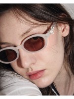 韓國 Mardi Mercredi - [預購17/06依序出貨] ROUND SUNGLASSES M.O-001_IVORY