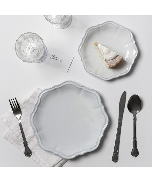 ssueim - Blanc Fleur Plate 2P Set♡韓國家品餐具