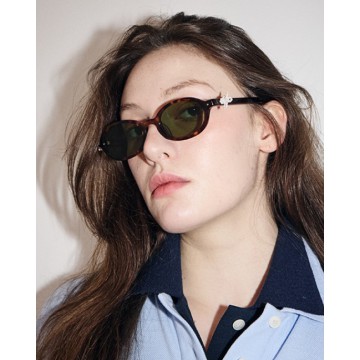 韓國 Mardi Mercredi - [預購17/06依序出貨] ROUND SUNGLASSES M.O-001_DARK TORTOISE