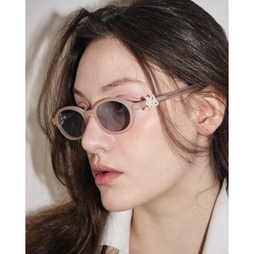 韓國 Mardi Mercredi - [預購17/06依序出貨] ROUND SUNGLASSES M.O-001_PINK