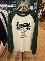 韓國直送 WHO.A.U - Steve Raglan Sweatshirt