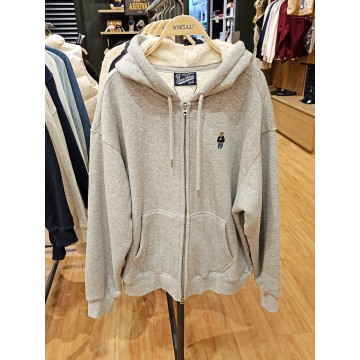 韓國直送 WHO.A.U - Steve Boa Fur Hood Zip-up[B]