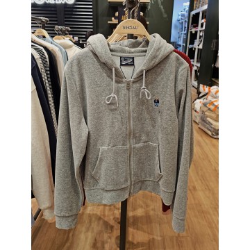 韓國直送 WHO.A.U - Steve Velour Hood Zip-up[B]