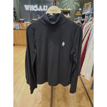韓國直送 WHO.A.U - Steve Turtleneck T-shirt[B]