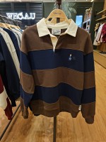 韓國直送 WHO.A.U - Steve Rugby Sweatshirt[B]