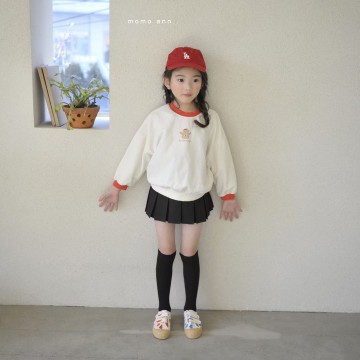 MOMOANN S/S 2022 韓國童裝上衣 (Cream)