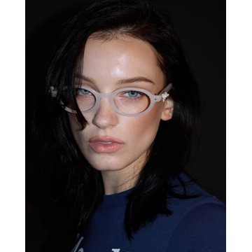 韓國 Mardi Mercredi - [預購17/06依序出貨] ROUND GLASSES M.O-001_IVORY