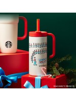 韓國 STARBUCKS X WHERE'S WALLY 聖誕系列 - 隨行杯 532mL