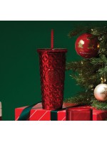 韓國 STARBUCKS X WHERE'S WALLY 聖誕系列 - 冷飲杯 591mL