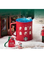 韓國 STARBUCKS X WHERE'S WALLY 聖誕系列 - 隨行杯 473mL