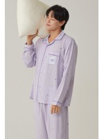 韓國直送 SPAO - [Pokemon] Pokemon Master Long Sleeve Pajamas (PURPLE)
