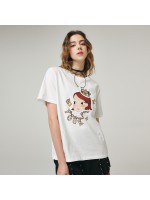 【韓國限時優惠 23/03 | 10:00 截單】韓國直送 YoukShimWon - Crown T-shirt F Leah