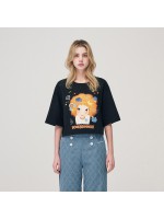 【韓國限時優惠 23/03 | 10:00 截單】韓國直送YoukShimWon - Dreaming Semi-crop T-shirt F Sunny 