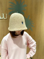 韓國直送 WHO.A.U -  Steve Dumble Bucket Hat (LIGHT BEIGE)