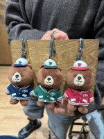 韓國直送 WHO.A.U -  WAU Steve Campus Keyring (NAVY)