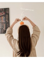 【LJU60506】[熱銷 7,000件] JUUNEEDU|Jeju Tangerine Face Wash Headband 橘子髮箍頭巾  |  ( 截單 : 29/5 | 預計到貨 : 6月中)