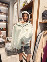 韓國直送 WACKY WILLY - Basic Logo Hoodie Mint