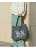 韓國MARITHE FRANCOIS GIRBAUD - CLASSIC LOGO WOOL ECO BAG gray