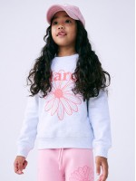 韓國MARDIMERCREDI - KIDS SWEATSHIRT FLOWERMARDI_HEATHER CORAL