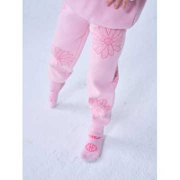 韓國MARDIMERCREDI - KIDS JACQUARD KNIT PANTS_LIGHTPINK PINK