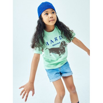 韓國MARDIMERCREDI - KIDS TSHIRT DDANJI_MINT