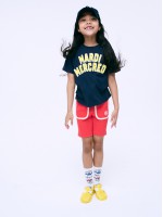 韓國MARDIMERCREDI - KIDS TSHIRT LOGO SPORTIF_NAVY