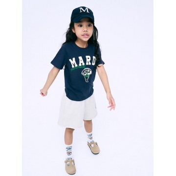 韓國MARDIMERCREDI - KIDS TSHIRT BROCCOLI_NAVY