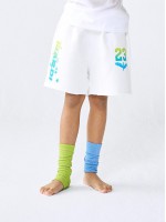 韓國MARDIMERCREDI - KIDS SWEAT SHORTS ALLSTAR 23 GRADATION_WHITE LIME