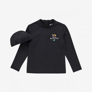 韓國NEW BALANCE X KDY - T-shirt Type Rash Guard (Black)
