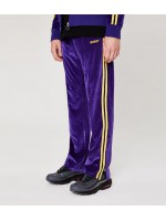 韓國 NERDY - Corduroy Velvet Track Pants Purple