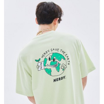 韓國 NERDY - Earth Short Sleeve T-shirt (2color)